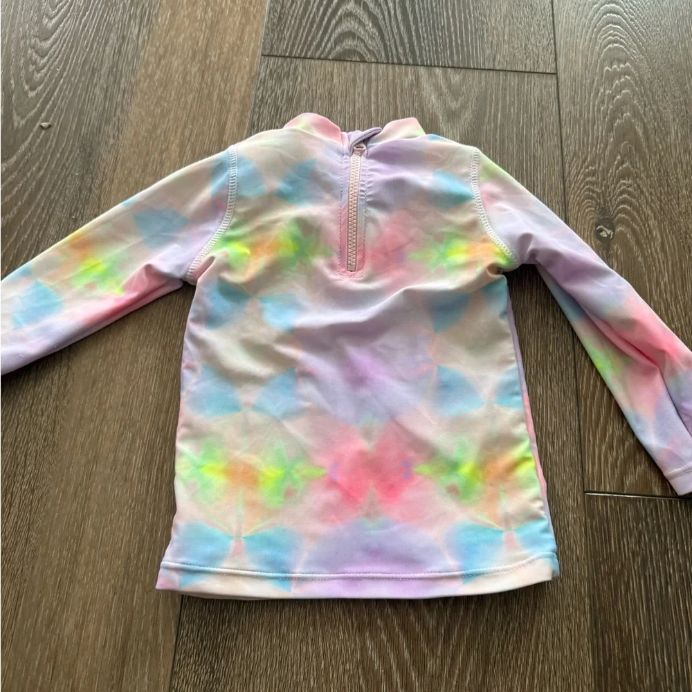 Shade‎ Critter 12 mos pastel Tie-Dye rash guard swim wear